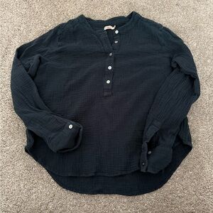 Faherty Navy button up